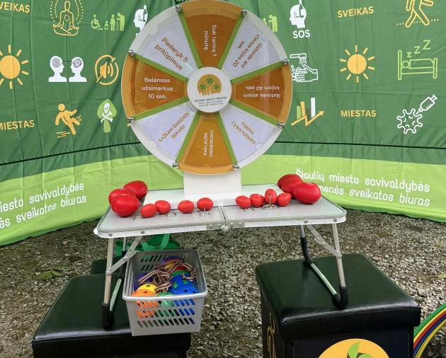 Šiaulių gimtadienio šventėje – sveikatos stotelė prie Talkšos ežero