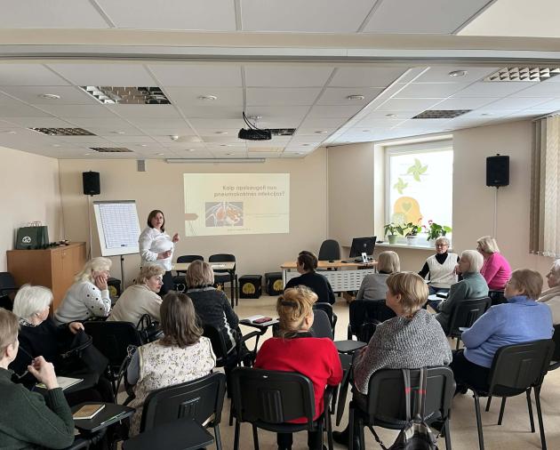 Renginys Lietuvos Raudonojo Kryžiaus senjorų klubui