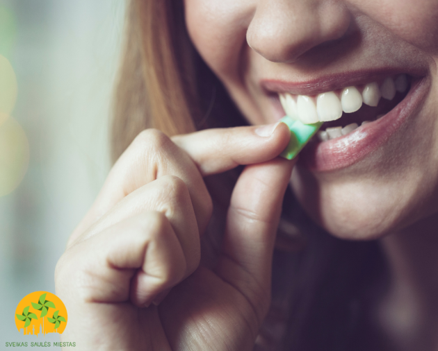 Ar kramtomoji guma su ksilitoliu gali padėti išvengti dantų ėduonies?