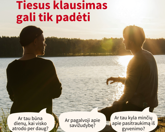 Pasaulinė savižudybių prevencijos diena: kaip atpažinti, prakalbinti ir išklausyti