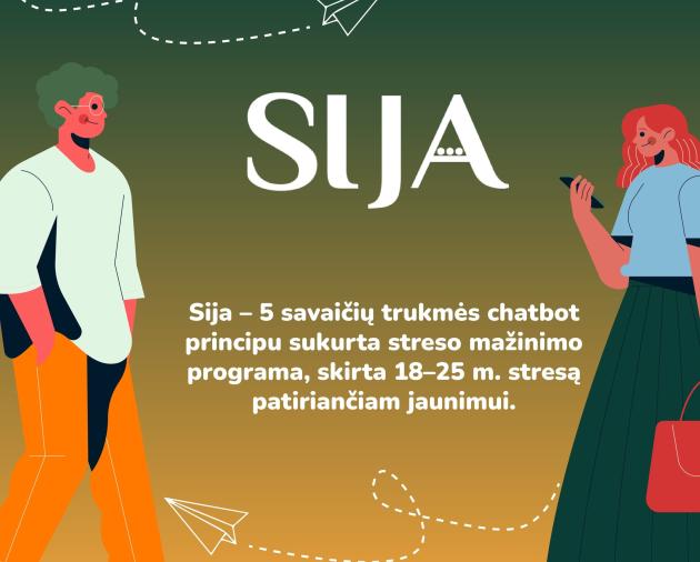 Sija - streso mažinimo programa jaunimui