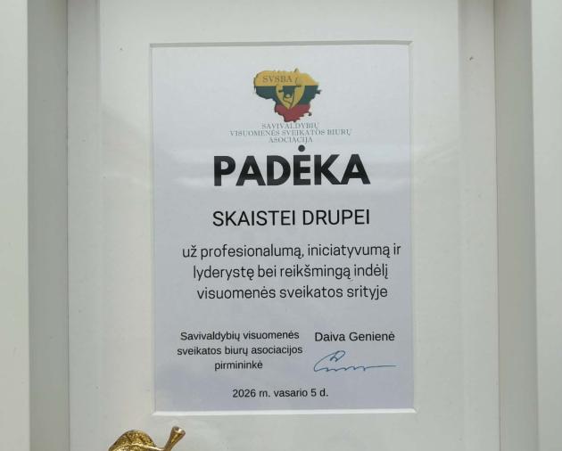 BIURO METŲ SPECIALISTĖ 2025