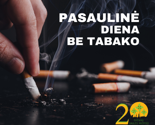 Pasaulinė diena be tabako