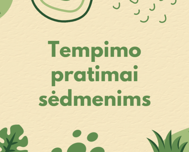 Tempimo pratimai sėdmenims