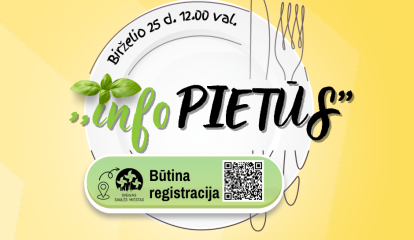 Edukacija-degustacija ,,infoPIETŪS"