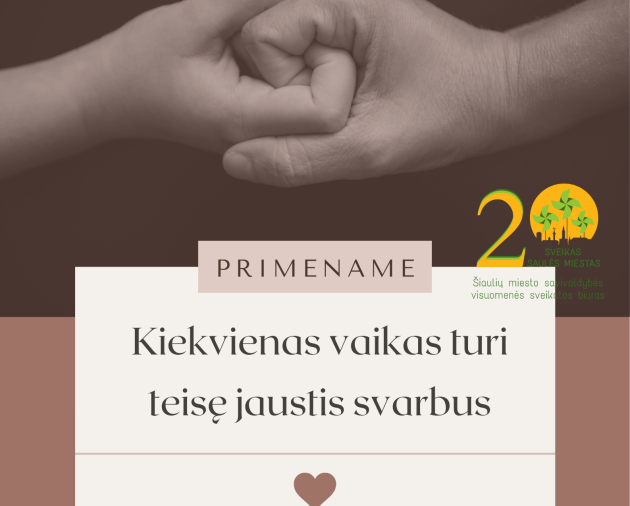 Ar iš tikrųjų mokame išgirsti vaikus?