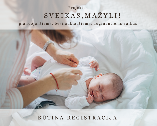 Paskaita "Naujagimio priežiūra namuose"