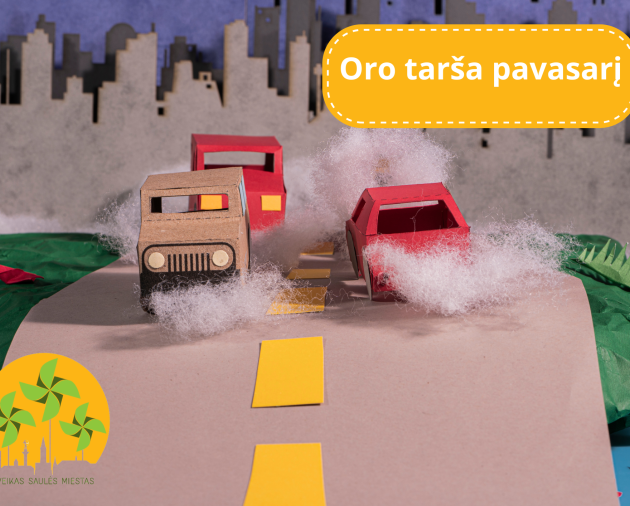 Oro tarša pavasarį