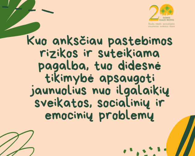 Paauglių psichoaktyviųjų medžiagų vartojimas: priežastys, rizikos ir prevencijos reikšmė