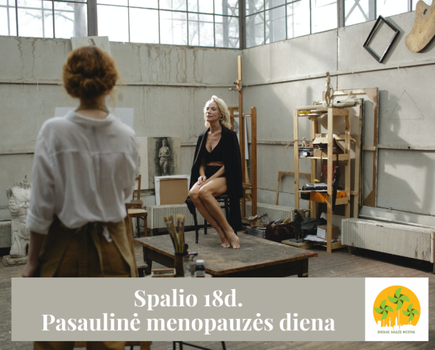 SPALIO 18  -  PASAULINĖ MENOPAUZĖS DIENA