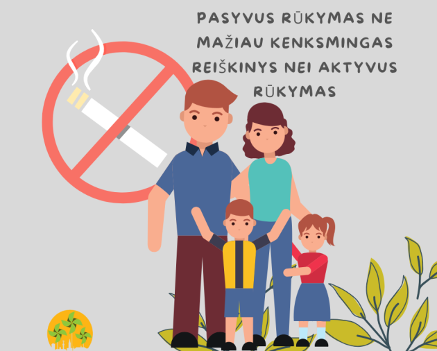 Pasyvus rūkymas – nematomas pavojus mūsų sveikatai