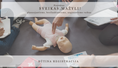 Pirmoji pagalba mažyliui: kai svarbi kiekviena minutė