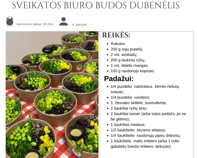 25# Kovas: Sveikatos biuro Budos dubenėlis