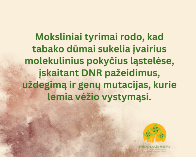 Rūkymas ir vėžio rizika: ką turime žinoti