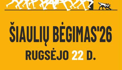 Šiaulių Bėgimas'26