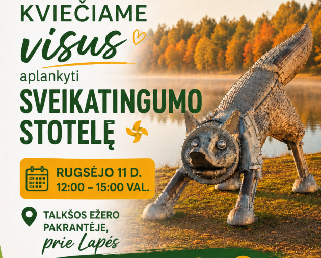 Sveikatingumo stotelė prie Lapės