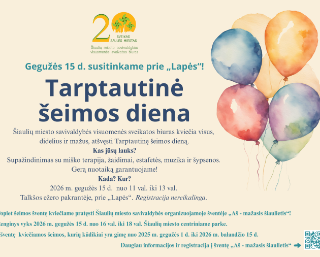 Tarptautinė šeimos diena 