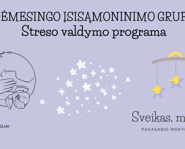 Dėmesingo įsisąmoninimo (mindfulness) streso valdymo grupė 