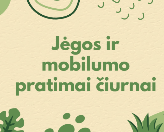 Jėgos ir mobilumo pratimai čiurnai