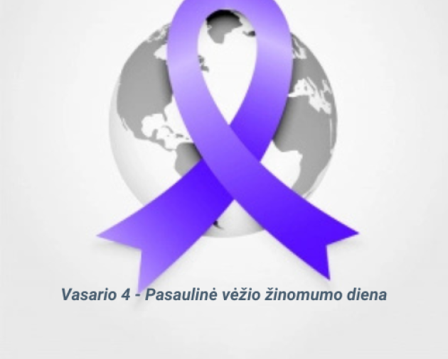 Vasario 4-oji - Pasaulinė vėžio žinomumo diena
