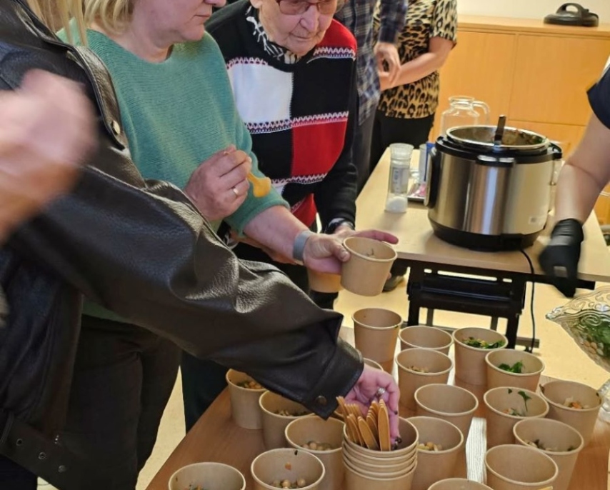 Sveikatai palankaus maisto degustacija 